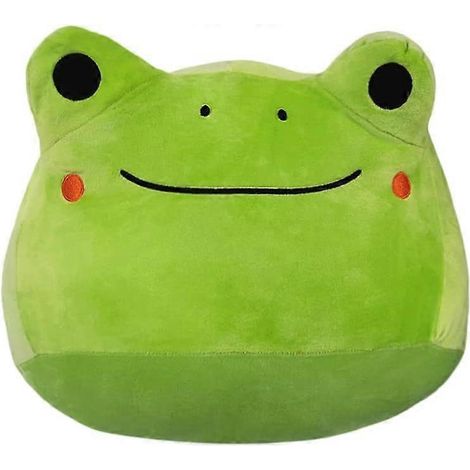 Grenouille en peluche, jouet doux et moelleux, cadeau mignon pour petite amie, enfant, bébé fille, 30 cm / 11,8 pouces (1/5)