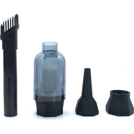 X3 Portable Fan Suction Kit – Compact turbo accessory made of carbon fiber PETG, 155 x 93 x 64 mm