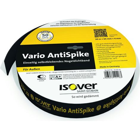 Isover Nageldichtband Vario AntiSpike 20 m x 65 mm (1/5)