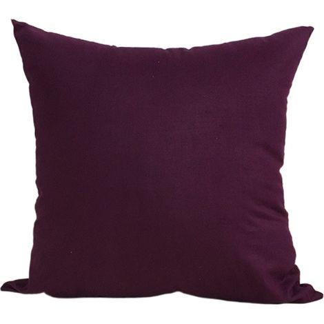 Housse De Coussin Extérieur - 45 X 45 Cm - Tissu Polyester Enduit Pu Imperméable Et Anti-Poussière - Pour Jardin Patio Balcon - Lot De 2 (1/5)