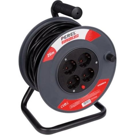 Alargador eléctrico Perel 3g1.5 25 m 1000 W (1/3)