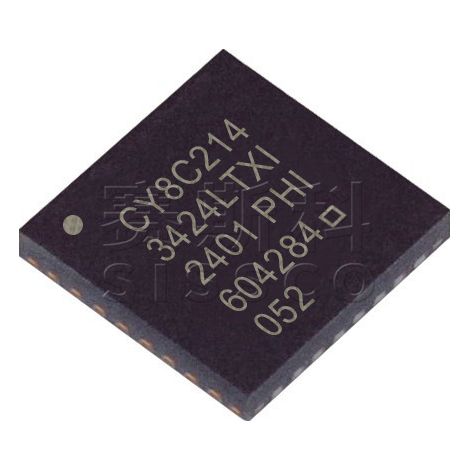 CY8C21434-24LTXI electronic component chip, 5 units of electronic component chip, 5 units shipped.