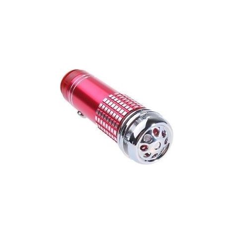 Ions purificateur désodorisant pour l'avant de la voiture  Couleur: Rouge