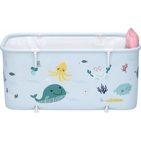 Baignoire Pliante Adulte 120 cm avec Siège et Dossier (1/5)