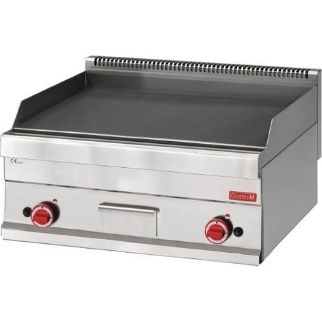Plancha professionnelle - Gaz 2 brûleurs - Gastro M