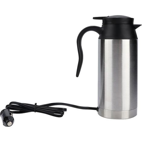 750ml Acier Inoxydable Voiture Chauffage lectrique Tasse Véhicule Tasse Boire Bouilloire pour Voyage (12V) (1/5)