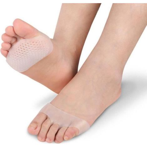 Coussinets Plantaires - Silicone Médical Extensible - Pour Avant-Pied - Lavables - Paire (1/4)
