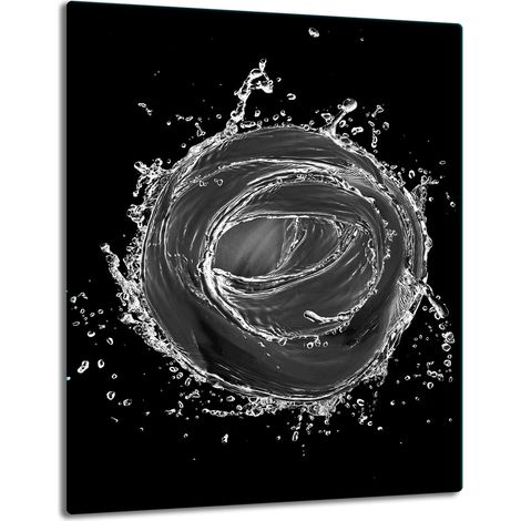 PIASTRA DI PROTEZIONE IN VETRO PER PIANO A INDUZIONE 40x52 NERA (1/5)
