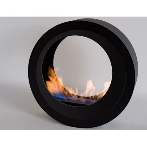 ERTA O SYMETRIC - Biocamino Da Pavimento Freestanding, Colore Nero (1/4)