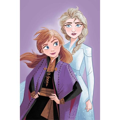 Disney Frozen Mikroflanelldecke 100x150 cm Kuscheldecke aus 100 % Polyester, Weich & Warm (1/2)