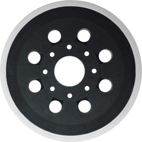 Plateau de ponceuse 5 pouces 8 trous disque de meulage disque auto-adhésif polissage et meulage plateau pneumatique (1/4)