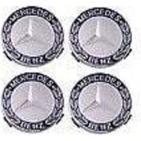 4-teiliger Radkappensatz für Mercedes-Benz 75 mm – Blau (1/5)