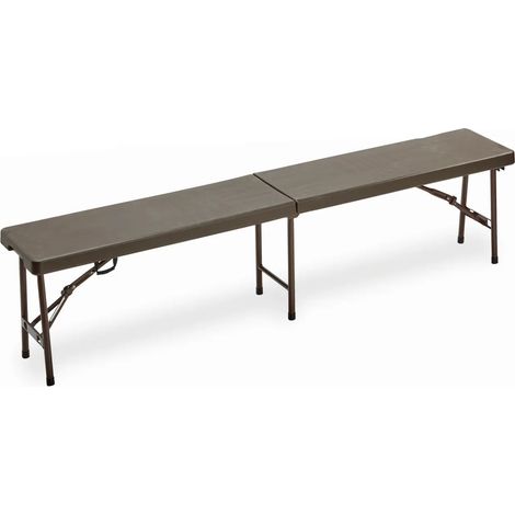 Panca rectangular plegable de madera de noce 600x300x240 (1/3)