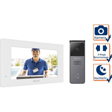 Einfamilienhaus Video Türsprechanlage mit Nachtsichtkamera & Touchscreen (1/5)