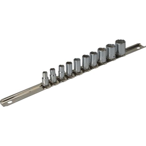 Jeu de douilles Stahlwille 96015310 1/4'' 10 unités