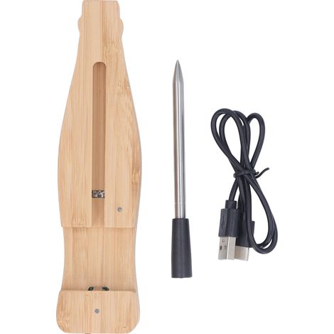Sonde de température alimentaire sans fil BT type sonde portable pour barbecue, thermomètre à viande avec application (1/5)