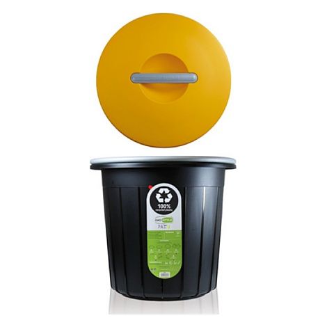 giostyle GIòSTYLE 16 Cubo de basura Amarillo 16L