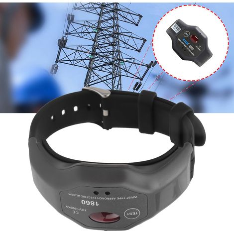ETCR-1860 Handgelenk-Hochspannungsalarm 1 kV–500 kV, Hochspannungsdetektor, berührungsloser Präsenzalarm für die Sicherheit bei elektrischen Wartungsarbeiten (1/5)