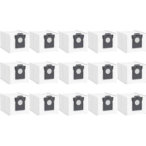 Sac À Poussière - Pour Aspirateur Dreame D20 Plus Et D20 - Compatible Liquide Et Sec - 15 Pièces (1/4)