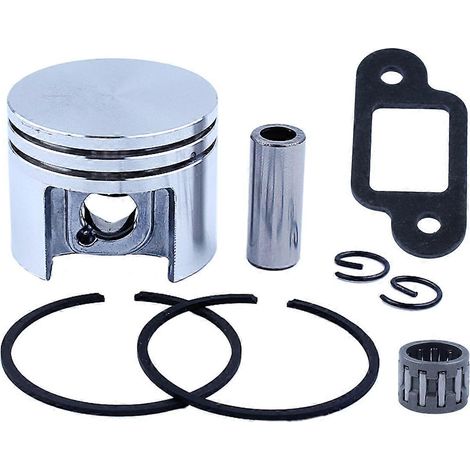 Kit de joint de pot d'échappement, segment de piston, roulement de 38 mm et axe de 10 mm pour tronçonneuse STIHL MS180 018 MS 180 (pièce détachée 1130 030 2004) (1/5)