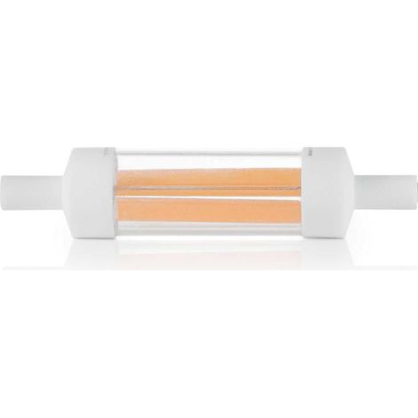 10 Lampadine R7S 6 Watt 4000K Dimmerabile K 7,8 Cm