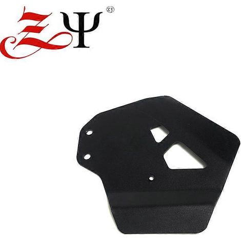 Compatible avec les motos V-Strom DL1050A et DL1050XT 2020 : déflecteur thermique droit, cache thermique (sans logo, noir). (1/5)