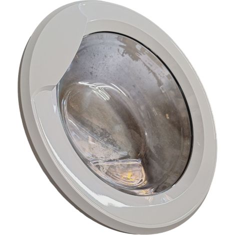 Hublot complet (repère 8) d'origine (C00550511, 488000550511) Lave-linge BAUKNECHT, ARISTON HOTPOINT (1/2)