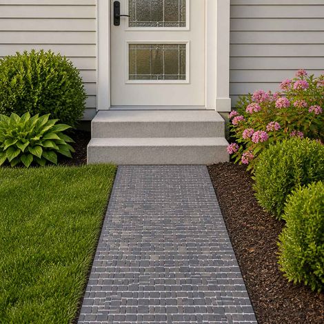 vidaXL Carreaux Mosaïques Gris 30 x 30 cm Marbre (1/5)