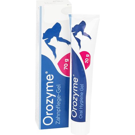 1x Gel Dentaire Enzymatique Pour Chiens Et Chats - Nettoyage Automatique Sans Brossage - Hygiène Buccale Et Anti-Plaque - Goût Appétissant - Tube 100g (1/5)