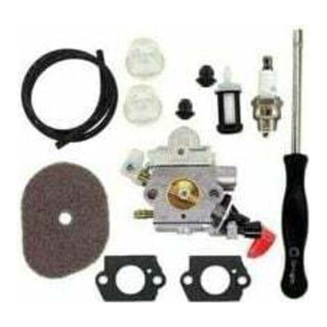 Vergaser mit Luftfilter für Stihl FS40, FS50, FS56, FS70, FS70C, FC70, FC56, FS56C, HT56, HT56C, KN56, KM56, KM56C Rasenmäher-Ersatzteile 4144 120 0608 41441200608 C1M-s267A