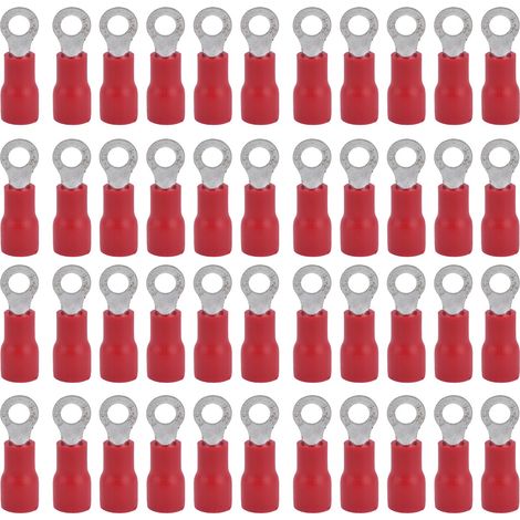 1000Pcs Cosses à Oeil Isolées Haute Conductivité Résistance Électrique Bornes à Serrage (1/5)