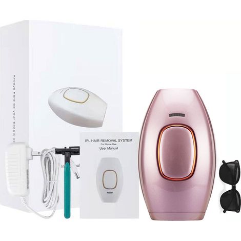 Appareil d'épilation à lumière pulsée (IPL) pour femmes avec 500 000 flashs, épilateur, rasoir facial féminin - AquaForge (1/5)