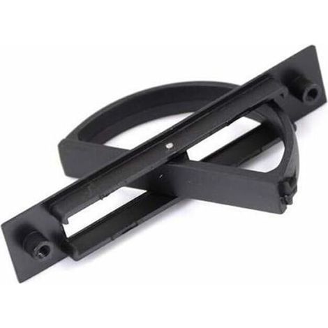 Poignée de Porte Encastrée Poignées Cachées en Alliage de Zinc Pratique Bouton de Plancher Encastré Dissimulé pour Tiroir Armoire Armoire de Plancher (Noir)