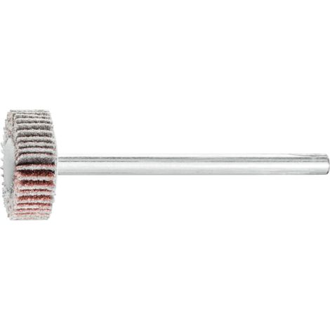 PFERD TOOLS Korund Fächerschleifer F Ø 15x5 mm Schaft-Ø 3 mm A120 für Feinschliff und Finish 10 Stk (1/5)
