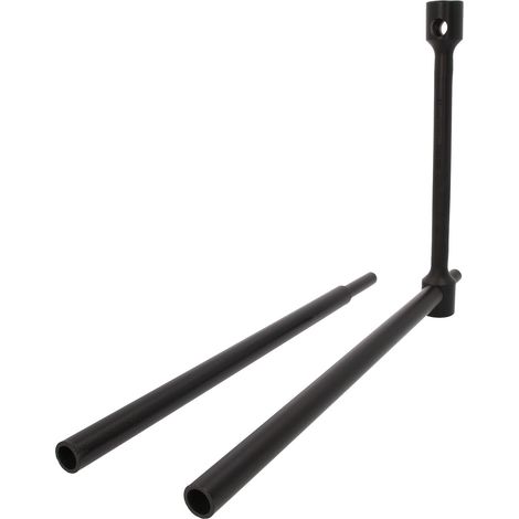KS Tools Verlängerbarer LKW-Radmutternschlüssel, 3-tlg, 30 x 32 mm (1/4)