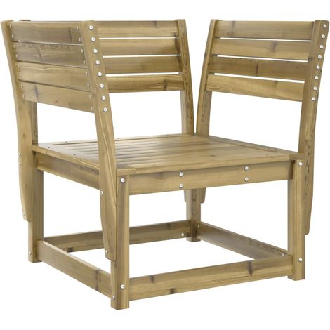 Chaise de jardin,Chaise d'extérieur bois de pin imprégné CFW2145234 (1/5)