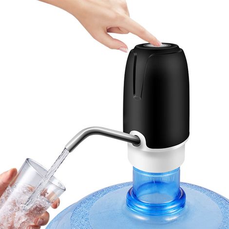Pompe À Eau Pour Bouteille - Batterie Rechargeable USB - Compatible 2 À 6 Gallons (7,5 À 22,7 L) - 3,8 W - Portable Et Sans BPA (1/5)