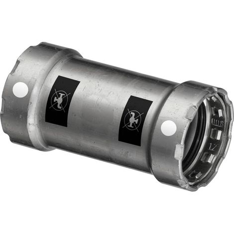 Viega Megapress S-Manguito deslizante, DN 50 Acero no aleado, Revestimiento de zinc-níquel Modelo 4315.5, 769741