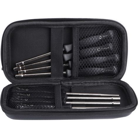 Kit 8 pièces tournevis carburateur en alliage aluminium, outil réglage carburateur avec étui rangement (1/5)
