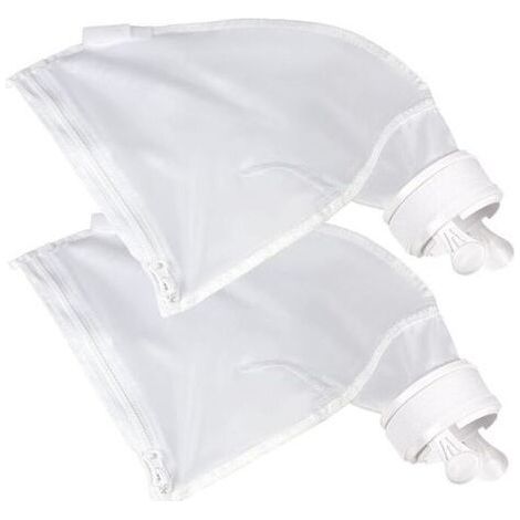 Sac de Nettoyeur de Piscine,Pochette en Nylon à Fermeture Eclair de Remplacement pour Les Pièces de Nettoyeur de Piscine Polaris 280 et 480 (2 Pack). (1/4)