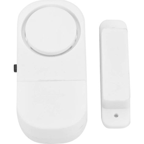 Sistema di allarme wireless per porte/finestre – sensore antintrusione e antifurto da 90 dB – rilevatore di sirena alimentato a batteria