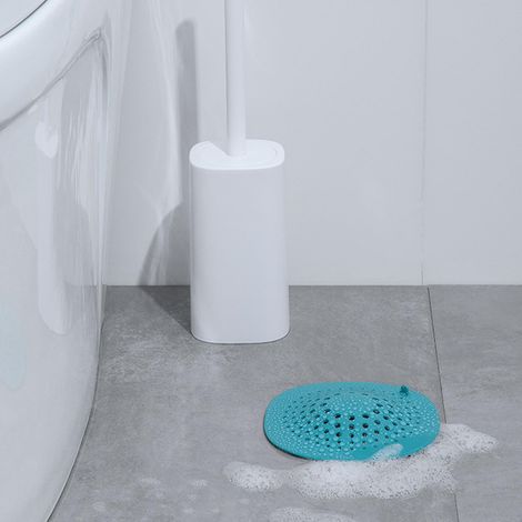 Couvercle de bonde de douche anti-obstruction par les cheveux, bouchon de lavabo réutilisable pour baignoire, salle de bain et cuisine (1/5)