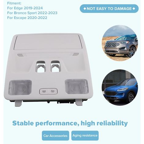 LJ6BA519A58CA is suitable for the roof console top panel glasses case in the 2019-2024 low-spec Ford Escape. (1/4)