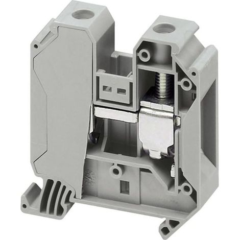 Morsetto passante a vite 35mm² 2 punti grigio Schneider - NSYTRV352