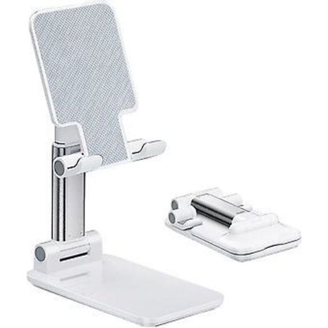 Support pliable pour téléphone portable, support de bureau réglable en hauteur et en angle pour tablette
