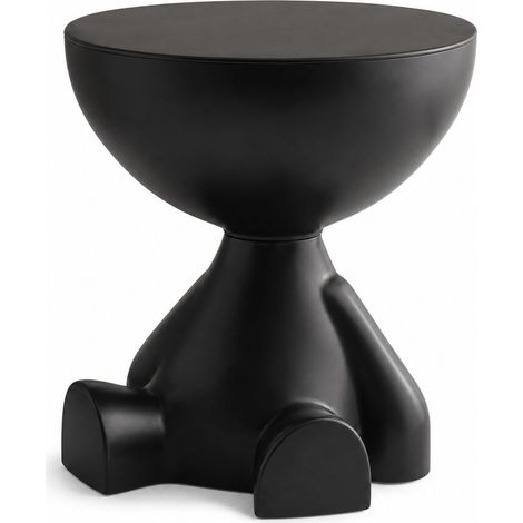 Table d'appoint ronde Maison 41cm hauteur plateau 37cm design créatif stable pour salon chambre (1/5)