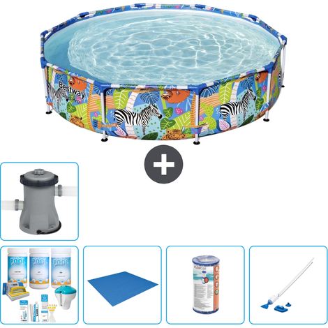 Bestway Bestway Steel Pro Ronde - Jungle - 305x66 cm - 6-pièces S22121 (1/5)