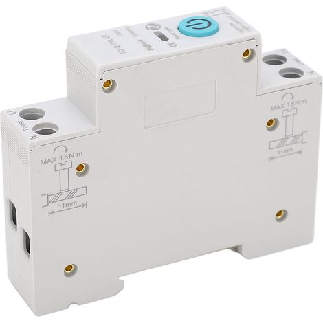 Interrupteur sans fil intelligent 1P, commande à distance pour appareils ménagers, 90-240V 25A, sécurité coupure circuit. (1/5)