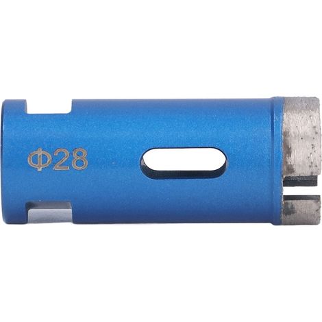 Foret diamant M14 filetage femelle fritté ouvre-trou 28mm pour perçage manuel marbre granit (1/5)