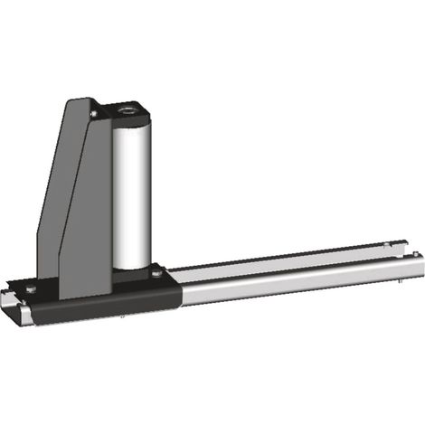 metallkraft Führungsrolle 650mm seitlich beweglich Metall (1/2)